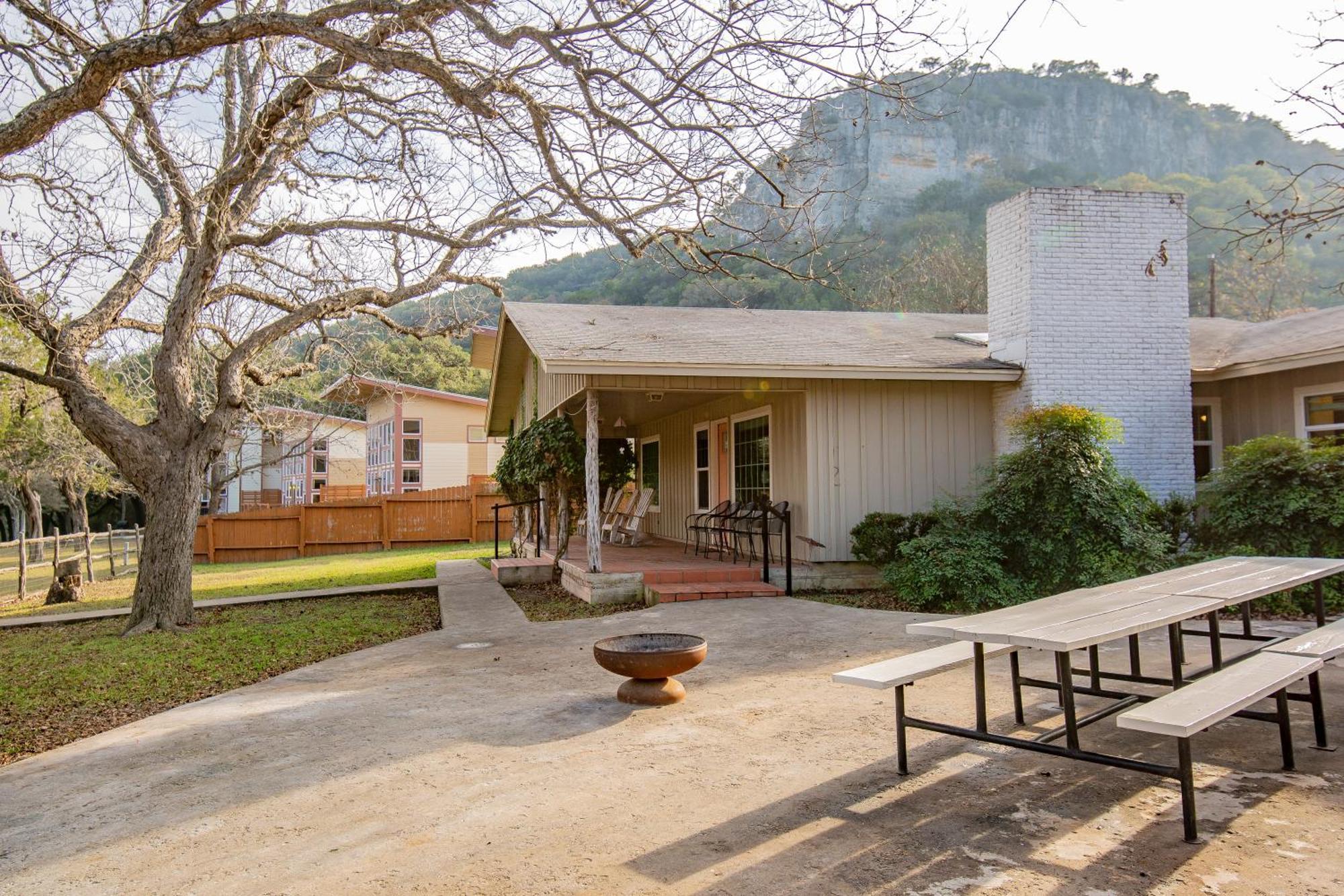 Seven Bluff Cabins Concan Zewnętrze zdjęcie