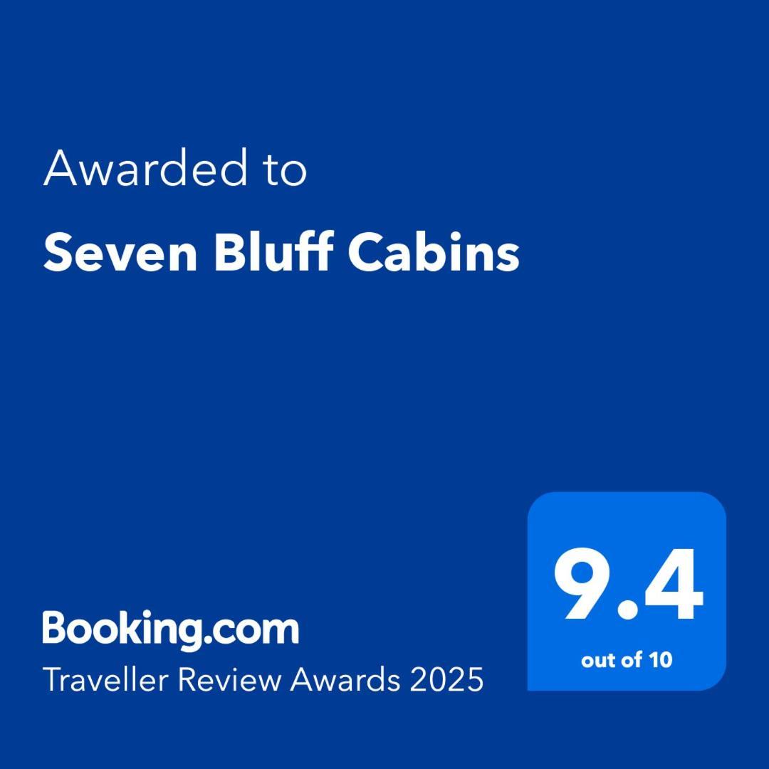 Seven Bluff Cabins Concan Zewnętrze zdjęcie